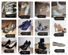 NOVÉ topánky, lodičky, sandálky, veľ. 37, 38 SUPER CENY