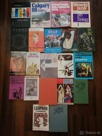 Knihy,hobby,šport,literárné,historické,hudobné