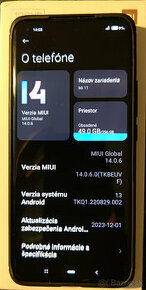 Na predaj Xiaomi MI 11 5G