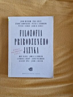 Filozofia prirodzeného jazyka