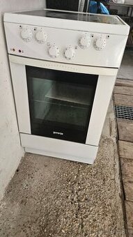 Elektrický sporák Gorenje keramika