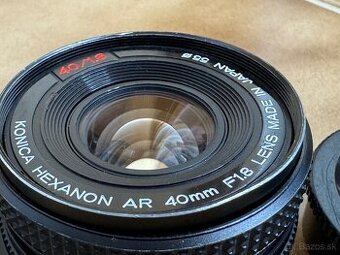 Konica Hexanon AR 40mm f1.8