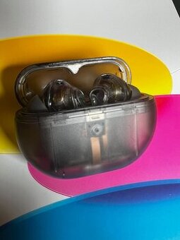 Bezdrôtové slúchadlá Soundpeats Capsule3 Pro Transparent Bla