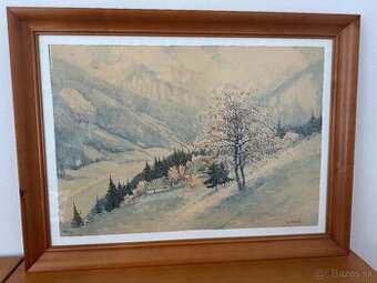 Obraz Jan Holeček - Veľká Vysoká Tatry