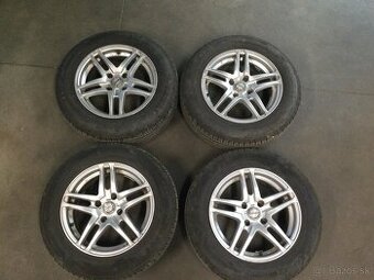 Peugeot - alu kola + letní pneu 99%