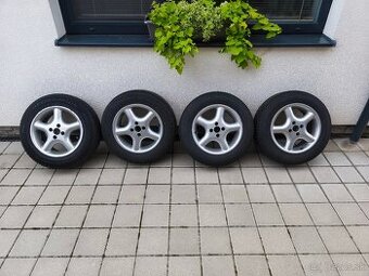 4x100 4x98 Sada diskov R15 zimné pneu
