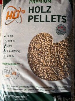 Holz pelety (pellets), drevene pelety
