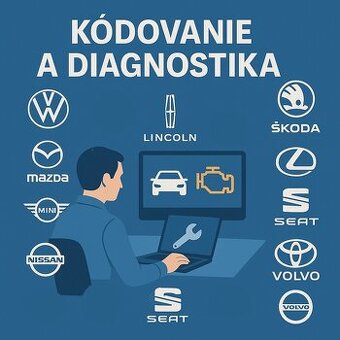 Auto diagnostika kódovanie BMW, VW, AUDI a ďalšie