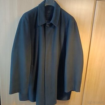 Predám čierny pánsky vlnený kabát