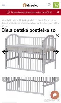 Detská postielka