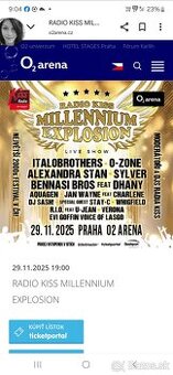 Kiss party 2025  O2 arena Praha.