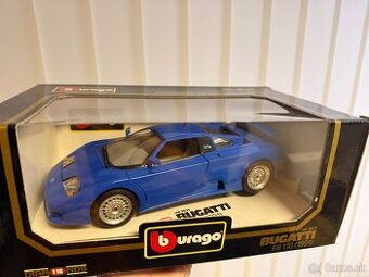 1:18 1991 BUGATTI EB 110 - Blue - Maisto