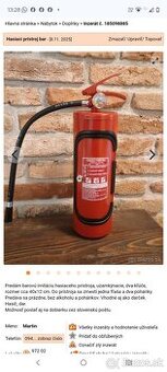 Hasiaci prístroj BAR