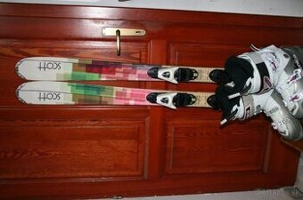 lyže Scott 155 cm , hadia koža freeridde