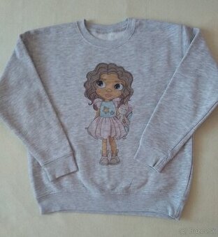 Dievčenská mikina NelaLand veľkosť 128