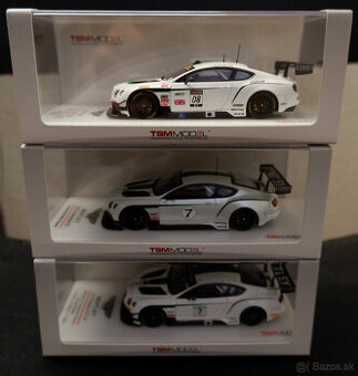 Bentley Continental GT3   - 3 verzie od výrobcu TSM 1:43