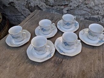 Taniere; poháre; kafe sety