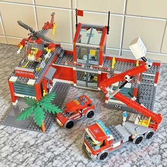 Hasicska stanica, kompatibilné s LEGO