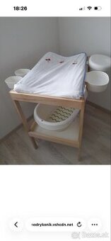 Ikea prebalovaci pult s príslušenstvom