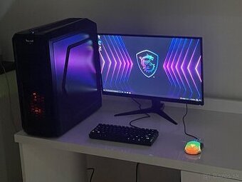 Herný PC +monitor,klávesnica,myš