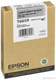 Epson T6039 (Svetle svetlo čierna)