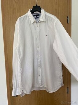 Panska lanova kosela biela Tommy Hilfiger