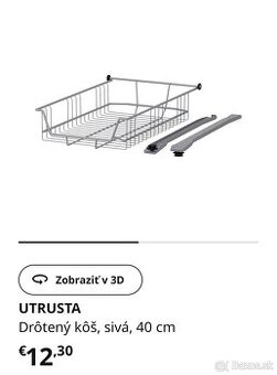 Ikea kuchynské vybavenie METOD