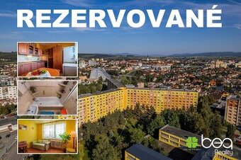 REZERVOVANÝ: 3-izb. byt, sídl. Mier, Spišská Nová Ves