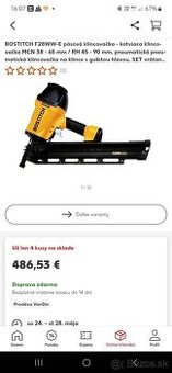 Bostitch klincovacka