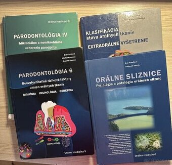 Dentálna hygiena - knihy ku štúdiu