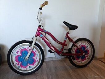 Detský dievčenský bicykel