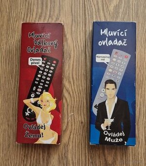Hovoriaci diaľkový ovládač – „Ovládaj ženu“ a „Ovládaj muža“