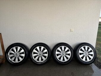 Plechove disky + pneumatiky VW touran 6 1/2 JX16H2