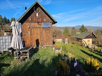 Záhradná chatka pozemok 424 m² – Brezno Čachovo