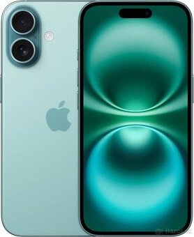 NOVÝ, NEROZBALENÝ - Iphone 16 128 GB ZELENO-MODRY