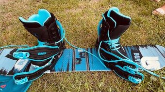 Detský snowboard set BURTON + Gravity
