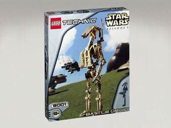 Lego 8001 technic star wars Battle droid z roku 2000