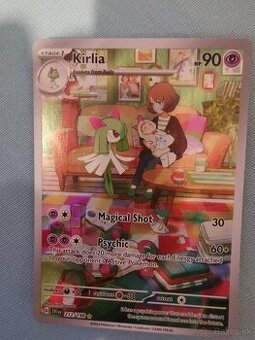 Pokémon karta originál Kirlia