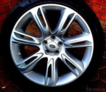 alu R20 5x108, orig. Land Rover/Jaguar, letné pneu 255/50