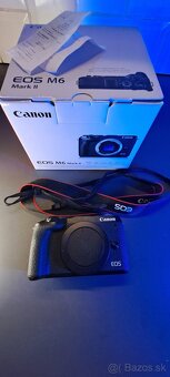Predám fototechniku -  Canon  M6 Mark II