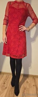 Dámske šaty 34-červené