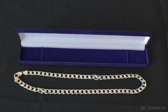 Strieborná pánska retiazka 50 cm