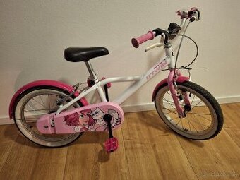Detský dievčenský bicykel 16