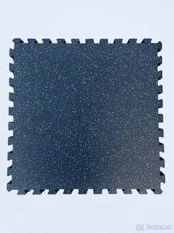 Gumová podlaha puzzle nová - extra hladká 15% pigment