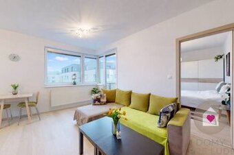 BA/IV-Prenájom zariadeného 2i bytu s balkónom a parkingom v 