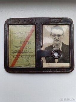 Preukaz z druhej svetovej vojny