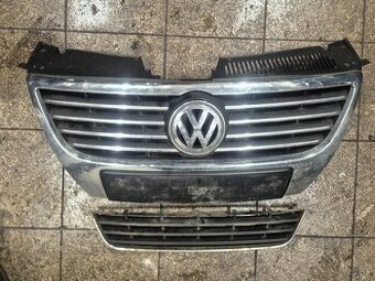 Predám kompletnú masku nárazníka pre - VOLKSWAGEN PASSAT B6