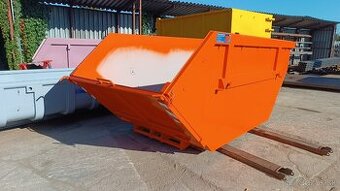 kontajner reťazový-mulda vana 7m3.S otvíracím čelem.