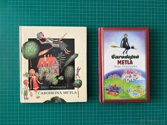 SET: Čarodejná metla (Mary Nortonová) – 2 rôzne vydania