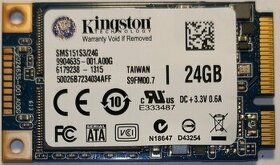 24 GB mSATA SSD Kingston